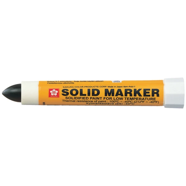 SAKURA Industriemarker SOLID MARKER LOW TEMPERATURE, weiß (EAN: 0084511328860)