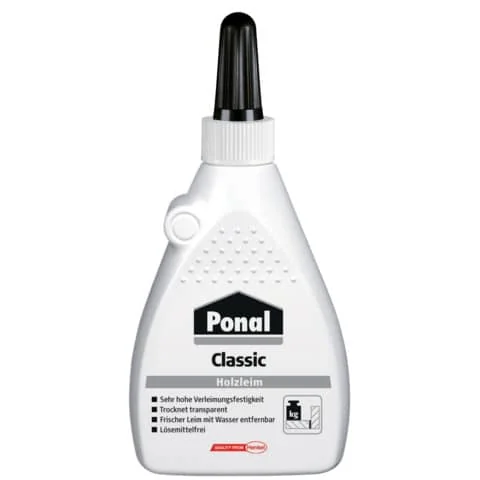 Ponal Holzleim Classic, lösemittelfrei, 120 g Flasche (EAN: 4015000088732)