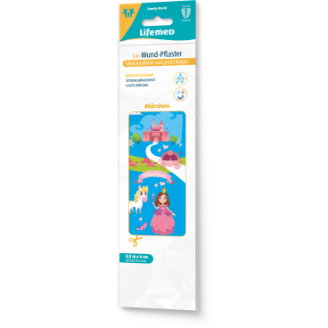 Lifemed Kinder-Wund-Pflaster "Märchen", 500 mm x 60 mm (EAN: 4251594210962)