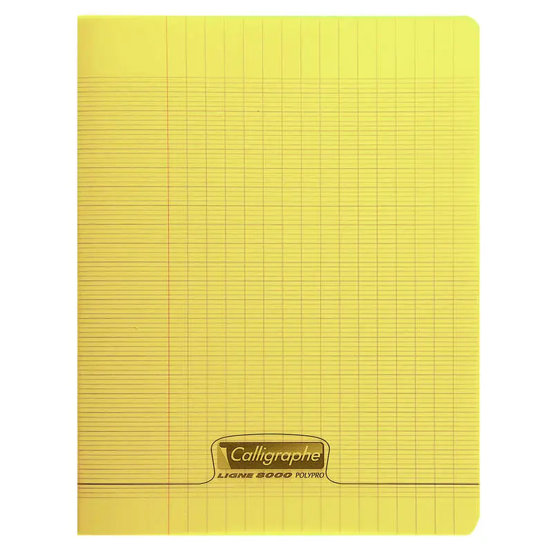 Calligraphe Heft 8000 POLYPRO, 240 x 320 mm, gelb, jaune (EAN: 3210330181745)