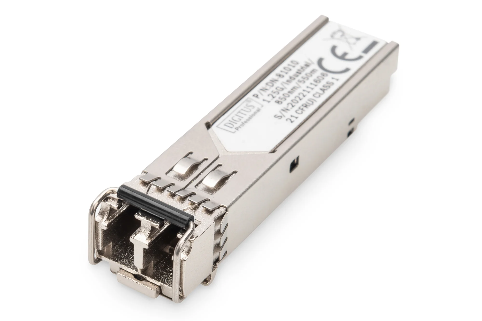 DIGITUS Industrial mini GBIC (SFP) Modul, 1,25 Gbps, 550 m (EAN: 4016032307570)