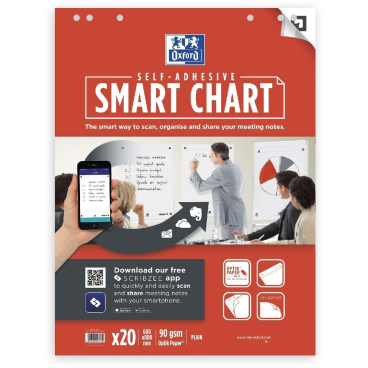 Oxford Flipchart-Block "Smart Chart", selbstklebend (EAN: 4006140028474)