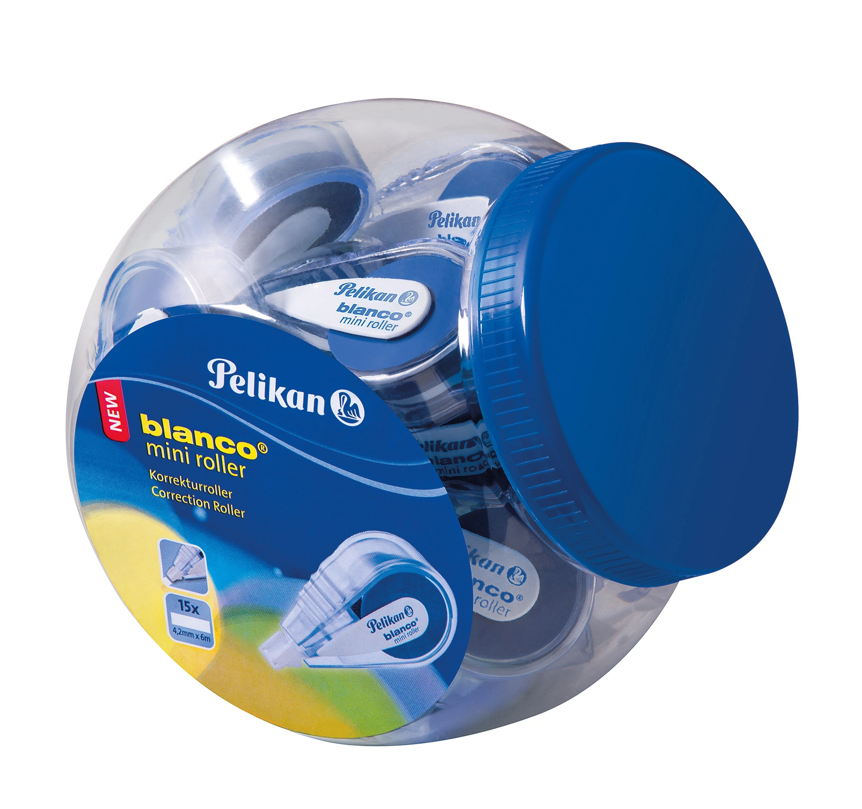 Pelikan Korrekturroller blanco Mini, in Candybox (EAN: 4012700340467)