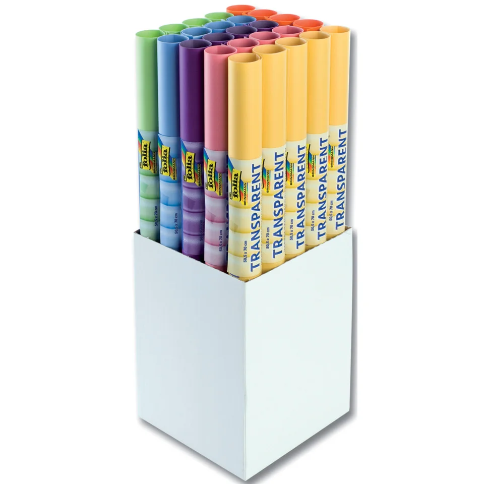 folia Transparentpapier, (B)505 x (L)700 mm, Display (EAN: 4001868018899)