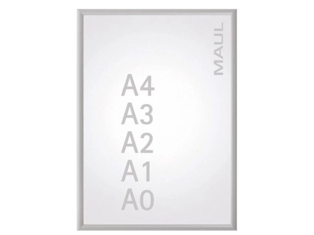 MAUL Plakatrahmen standard, DIN A3 - 277 x 400 mm, silber (EAN: 4002390049467)