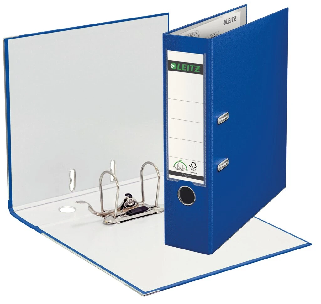 LEITZ 180 Grad Ordner, DIN A4, 80 mm, nachtblau (EAN: 4002432370023)