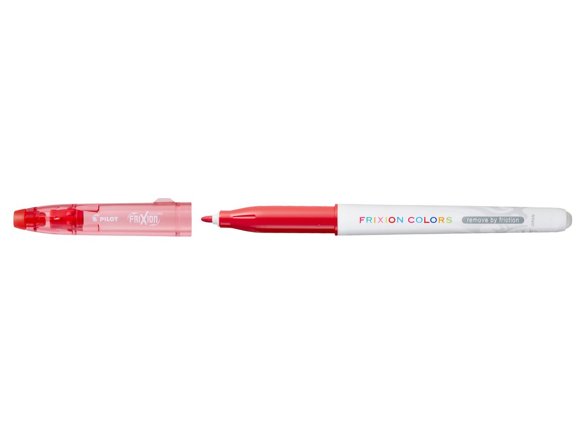 PILOT Radierbarer Fasermaler FRIXION COLORS, rot (EAN: 4902505423628)