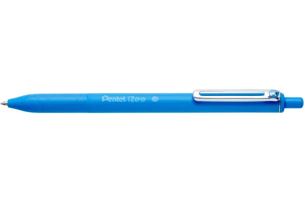 Pentel Druck-Kugelschreiber iZee, hellblau (EAN: 0884851041234)