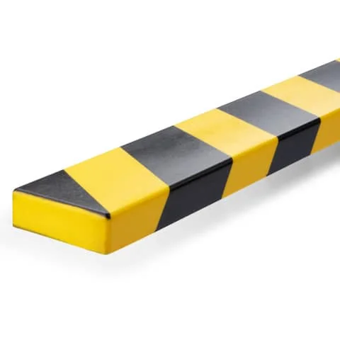 DURABLE Flächenschutzprofil S20, Länge: 1 m, schwarz/gelb (EAN: 4005546735740)
