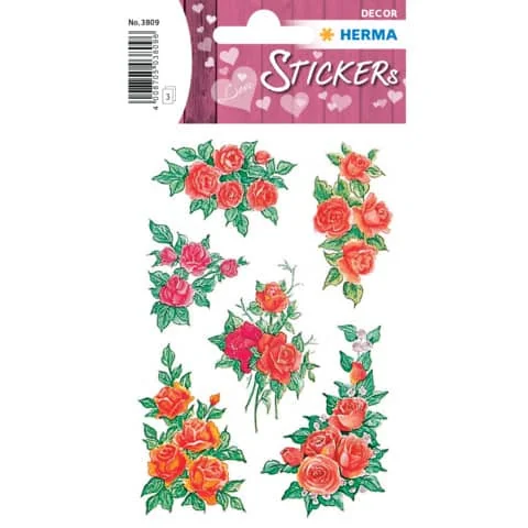 HERMA Sticker DECOR "Rosenbouquets" (EAN: 4008705038096)