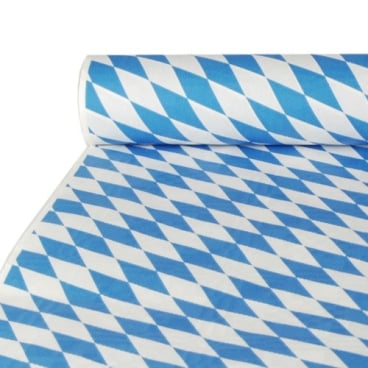 PAPSTAR Damast-Tischdecke "Bayrisch Blau", (B)1,0 x (L)10 m (EAN: 4002911125434)