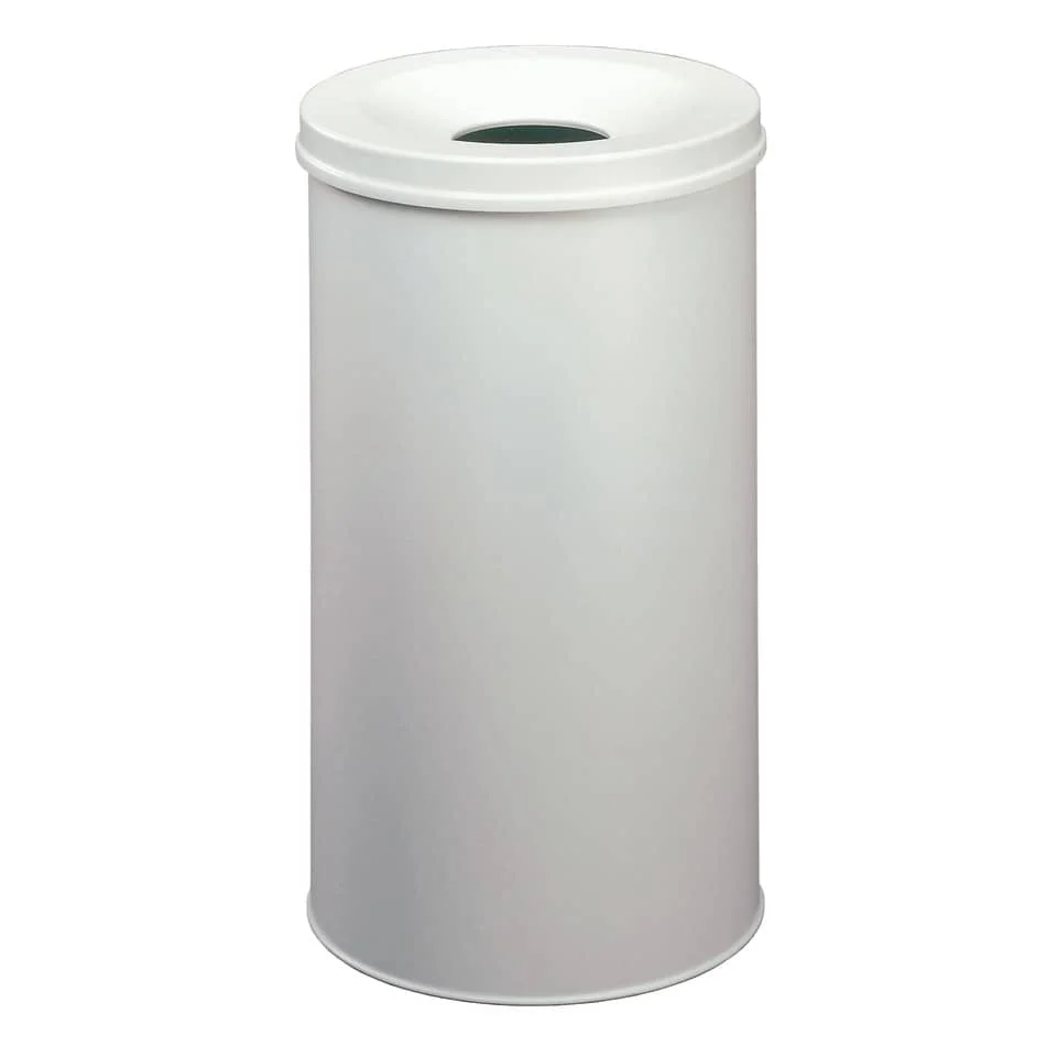 DURABLE Papierkorb SAFE, rund, 60 Liter, grau (EAN: 4005546988566)