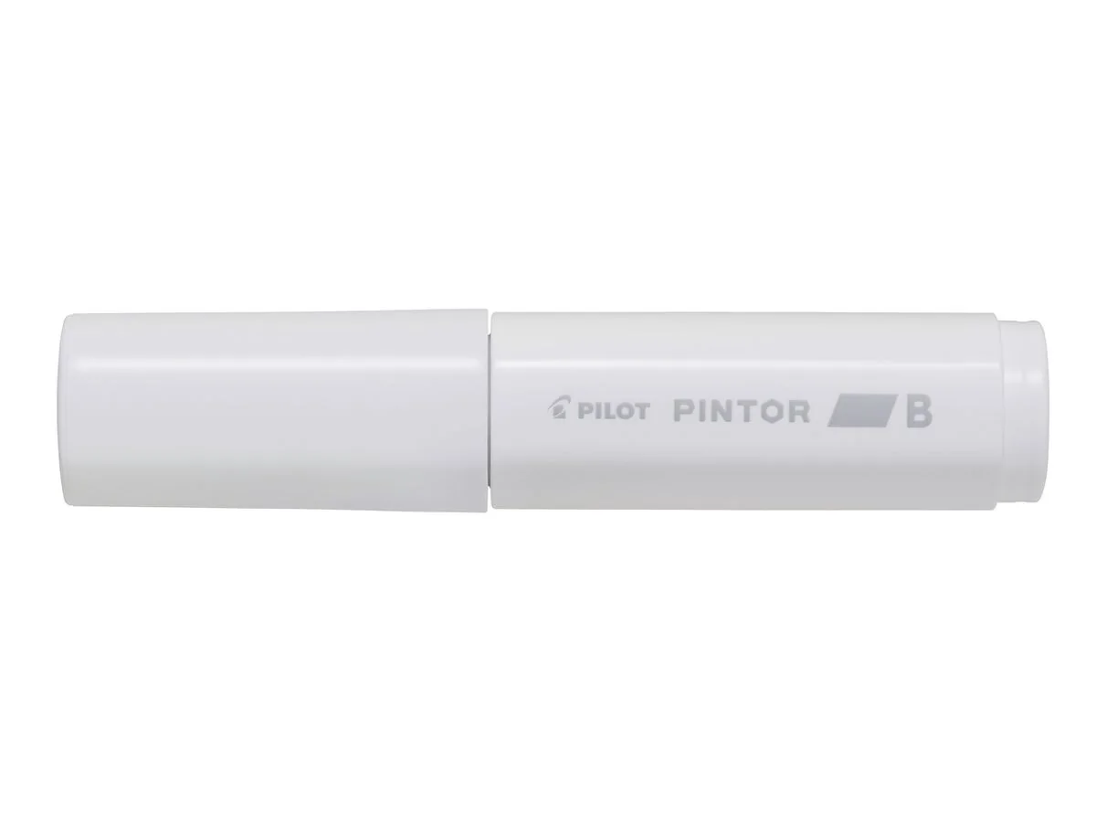 PILOT Pigmentmarker PINTOR, broad, weiß (EAN: 4902505557095)