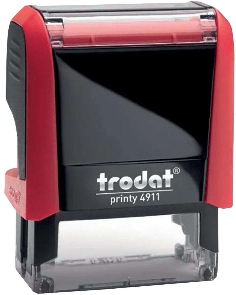 trodat Textstempelautomat Printy 4911 4.0, rot (EAN: 9008056436836)