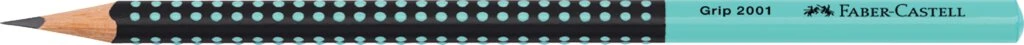 FABER-CASTELL Bleistift GRIP 2001 TWO TONE, türkis (EAN: 4005405170125)