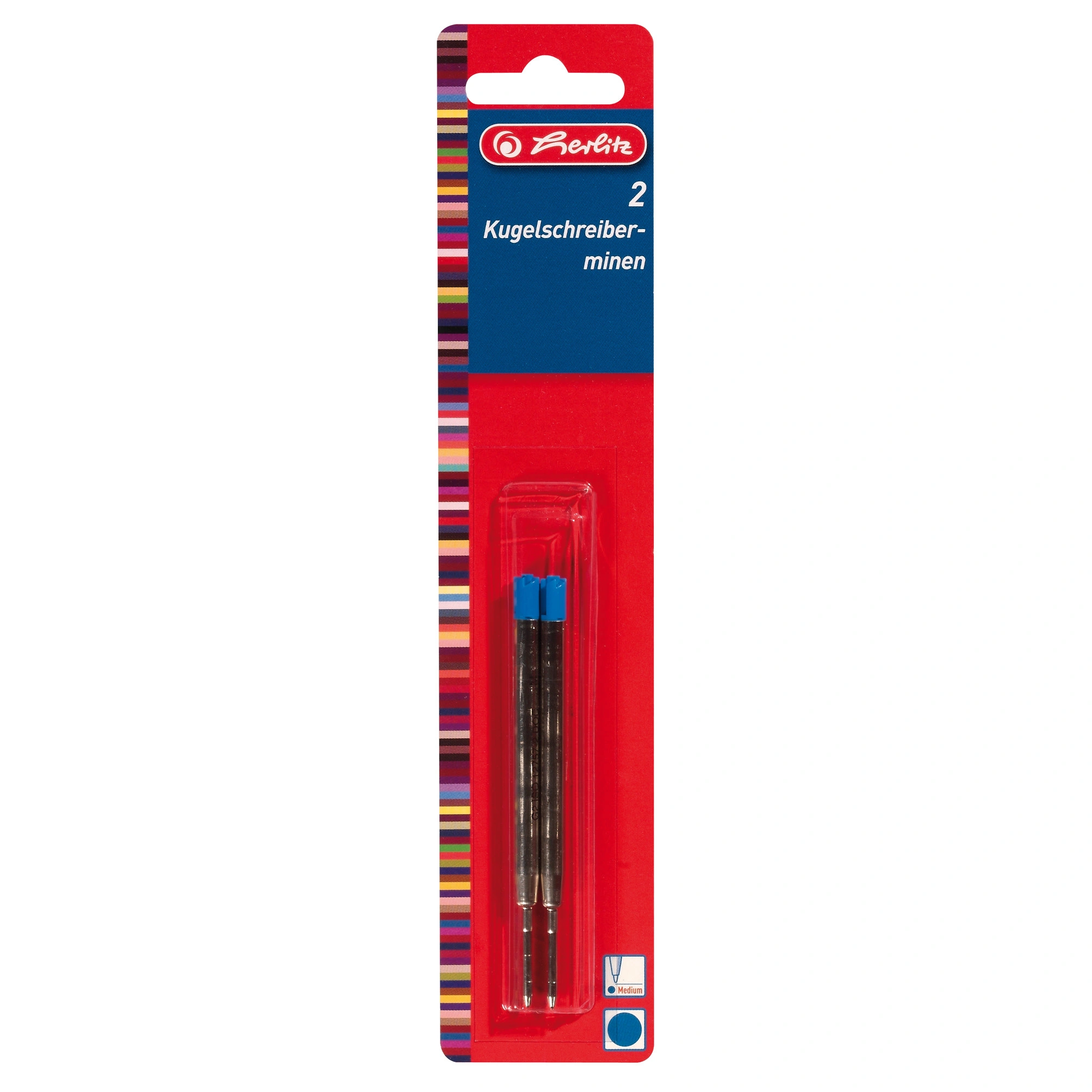 herlitz Kugelschreiber-Großraummine, M, blau (EAN: 4008118608800)