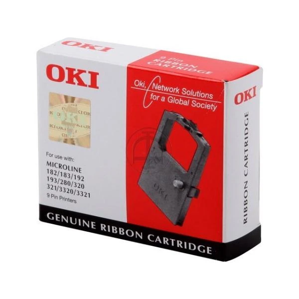 OKI Farbband für OKI ML182/ML192/ML193/ML280, schwarz (EAN: 5031713351009)