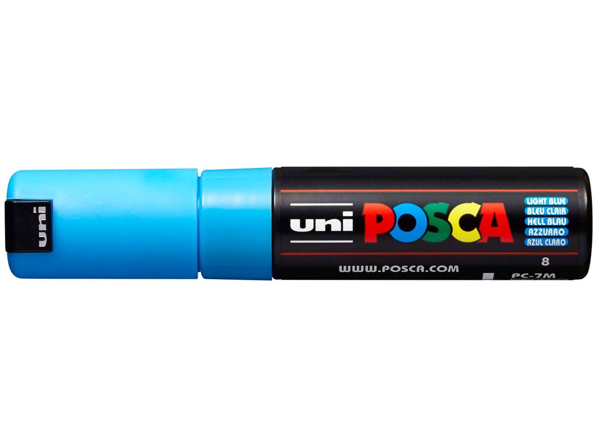 POSCA Pigmentmarker PC-7M, hellblau (EAN: 4902778228319)