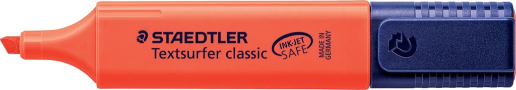 STAEDTLER Textmarker "Textsurfer Classic", rot (EAN: 4007817304440)