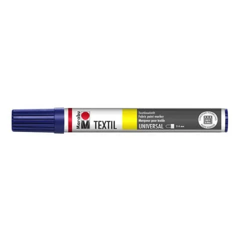Marabu Textilmarker "Textil Painter", dunkelblau (EAN: 4007751095480)