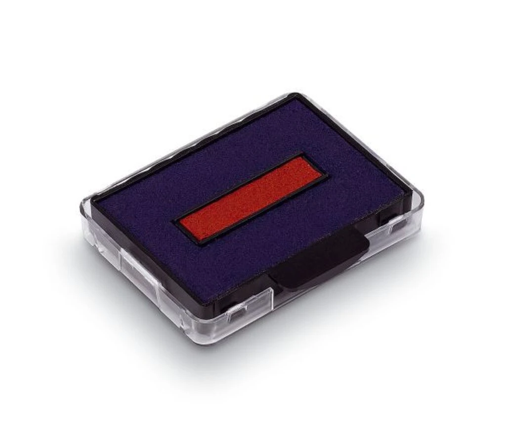 trodat Ersatzstempelkissen 6/50/2, blau/rot, Doppelpack (EAN: 9008056821052)