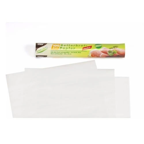 PAPSTAR Butterbrotpapier, (B)250 x (L)300 mm, weiß (EAN: 4002911143001)