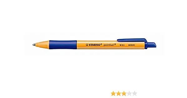 STABILO Druckkugelschreiber pointball, 0,5 mm, blau (EAN: 4006381436960)