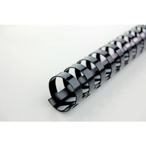 GBC Plastikbinderücken CombBind, DIN A4, 19 mm, schwarz (EAN: 0033816048126)