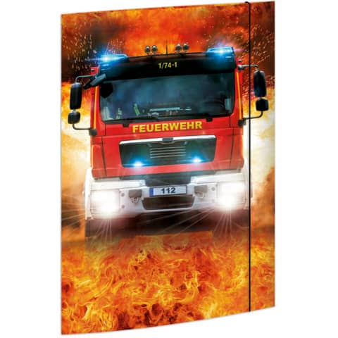 RNK Verlag Zeichnungsmappe "On Fire", Karton, DIN A3 (EAN: 4002871453622)