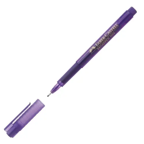 FABER-CASTELL Fineliner BROADPEN, violett (EAN: 4005401554363)