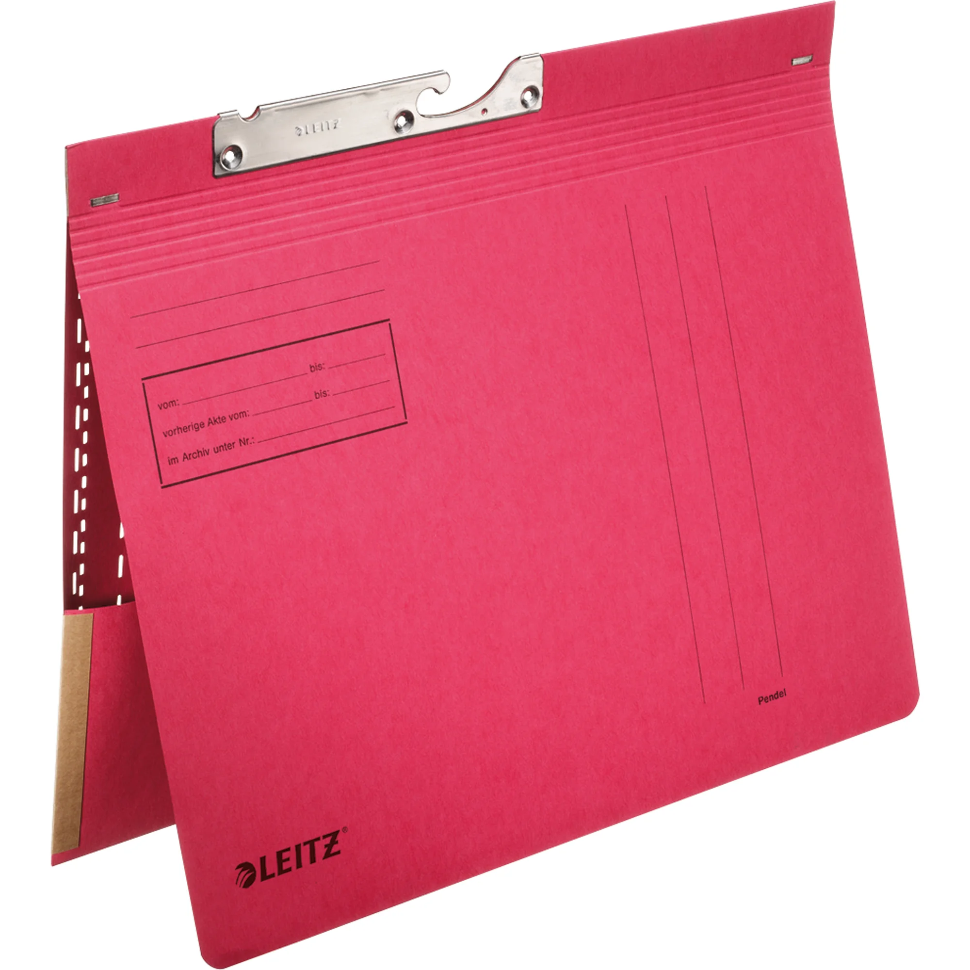 LEITZ Pendelhefter, mit Tasche, A4, rot (EAN: 4002432304073)