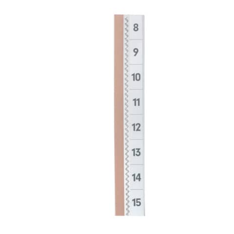 DURABLE Vollsicht-Reiter TABFIX, transparent, 2-zeilig (EAN: 4005546840604)