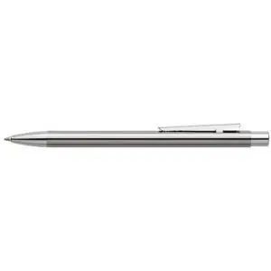FABER-CASTELL Kugelschreiber NEO Slim Edelstahl, glänzend (EAN: 9555684674388)