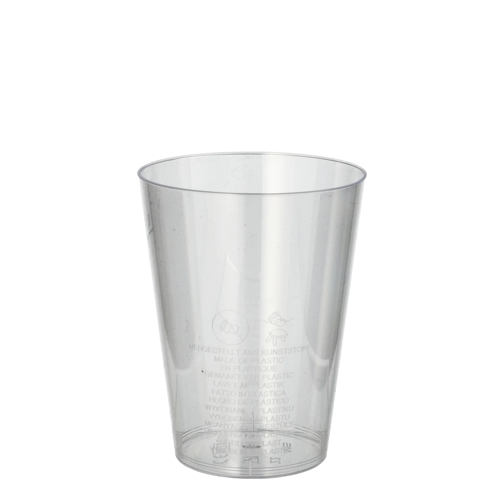 STARPAK Kunststoff-Trinkbecher PS, 0,2 l, glasklar, 50er (EAN: 4002911121627)