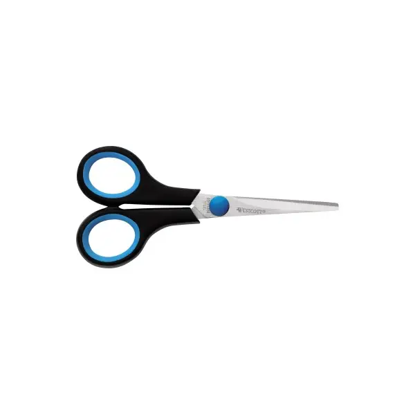 WESTCOTT Schere Easy Grip, Länge: 140 mm, für Linkshänder (EAN: 4027521302525)