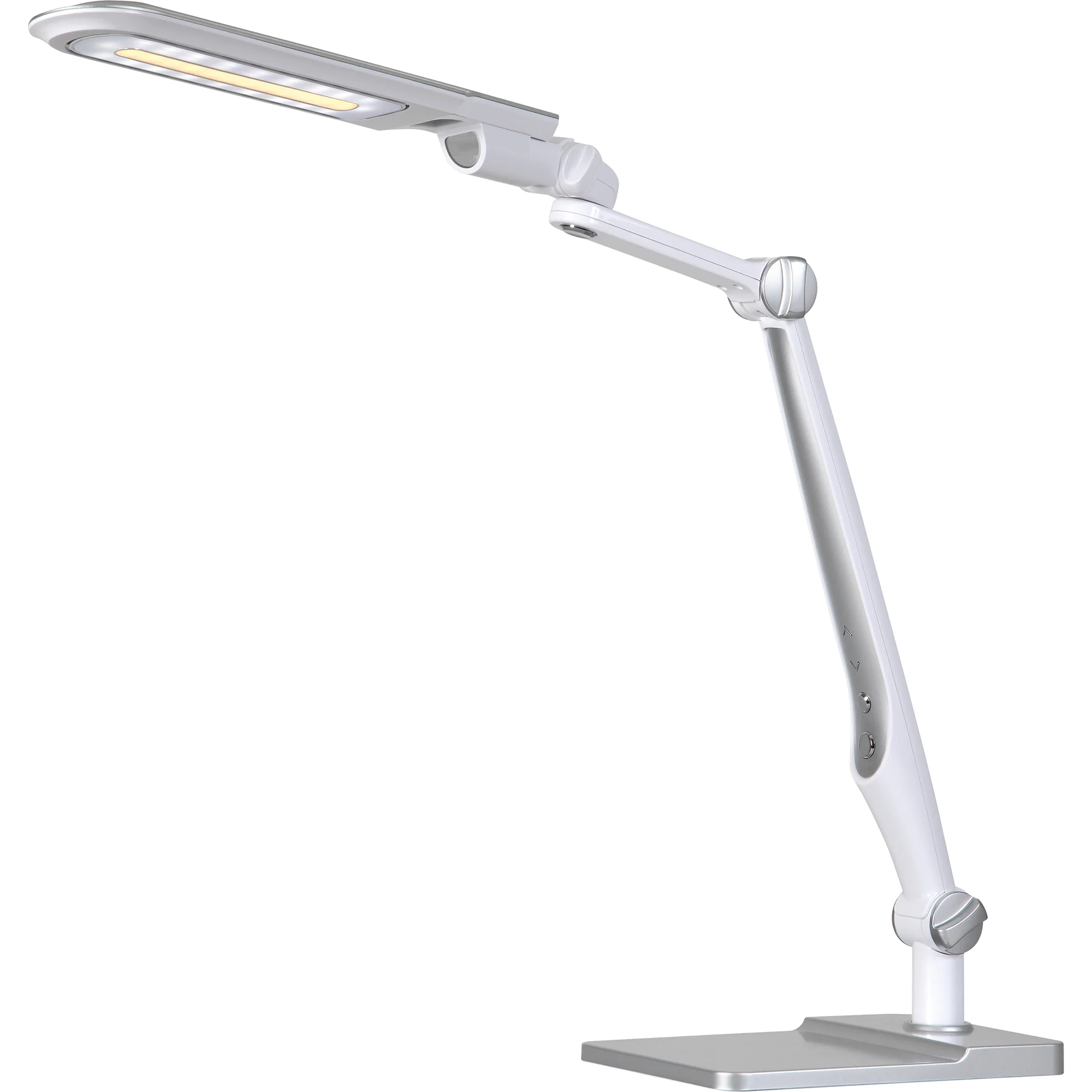 Hansa LED-Tischleuchte Multiflex, silber, Klemme und Fuß (EAN: 7612176082860)