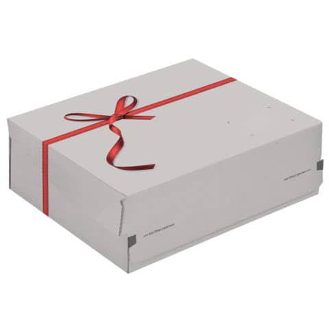 ColomPac Geschenk-Versandkarton, Größe: S, rote Schleife (EAN: 4033657964025)
