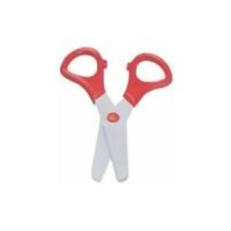 WEDO Glasfiberschere Bambino, rund, Hängeverpackung,sortiert, gelb, orange, blau, pink, rot und grün (EAN: 4003801725635)