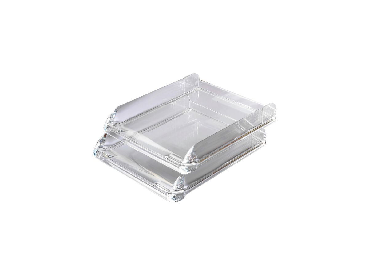 Rexel Briefablage Nimbus, DIN A4, aus Acryl, transluzent (EAN: 5028252176408)