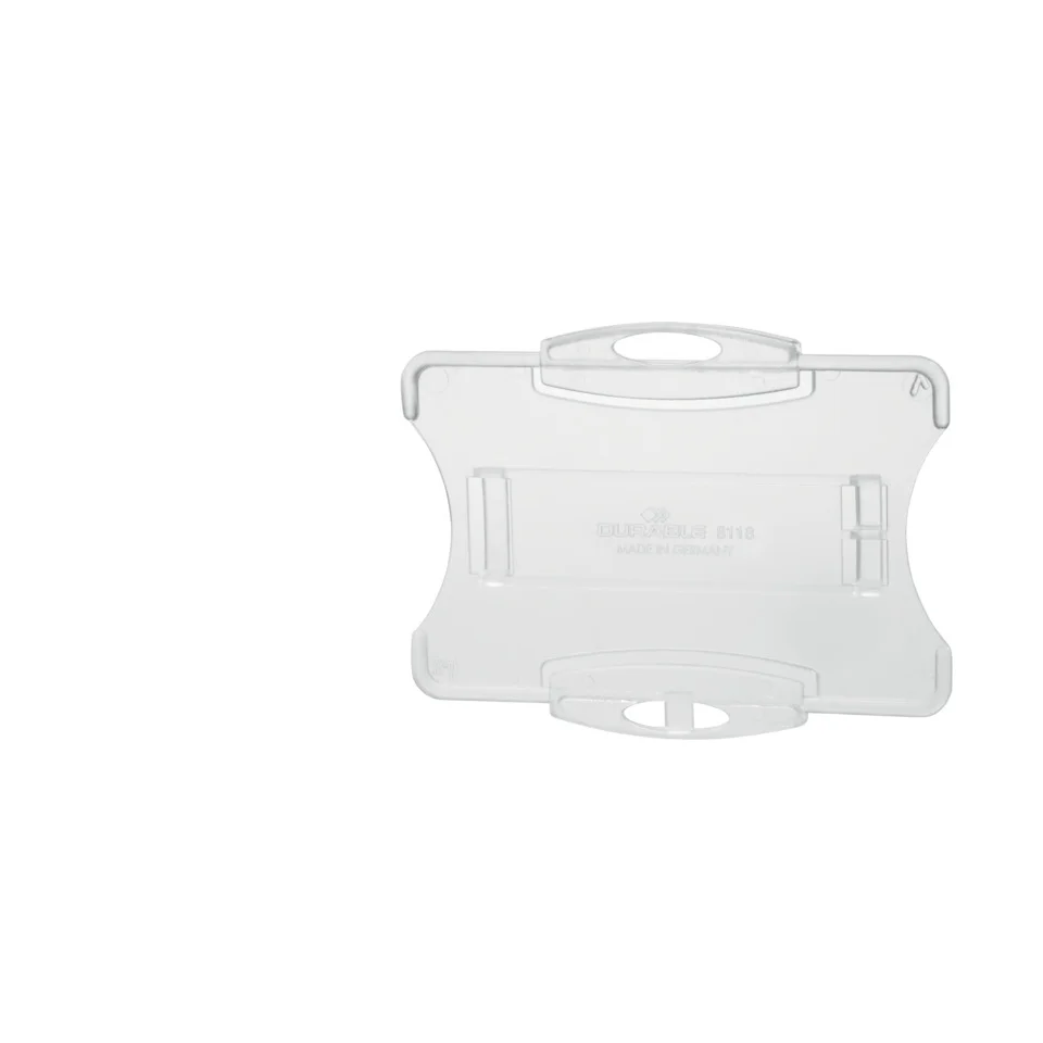DURABLE Namensschild, Hartbox, 54 x 90 mm, transparent (EAN: 4005546807607)