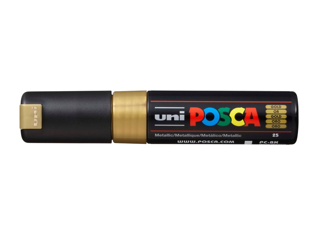 POSCA Pigmentmarker PC-8K, gold (EAN: 4902778113608)