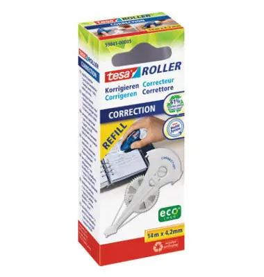 tesa ecoLogo Refill-Kassette für Korrekturroller (EAN: 4042448111357)