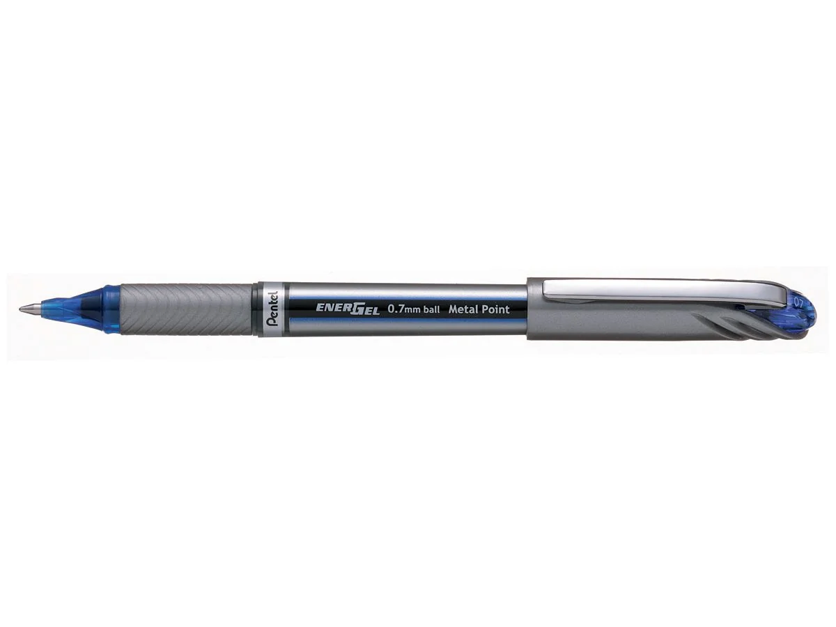 Pentel Liquid Gel-Tintenroller EnerGel XM BL27, blau (EAN: 0072512235461)