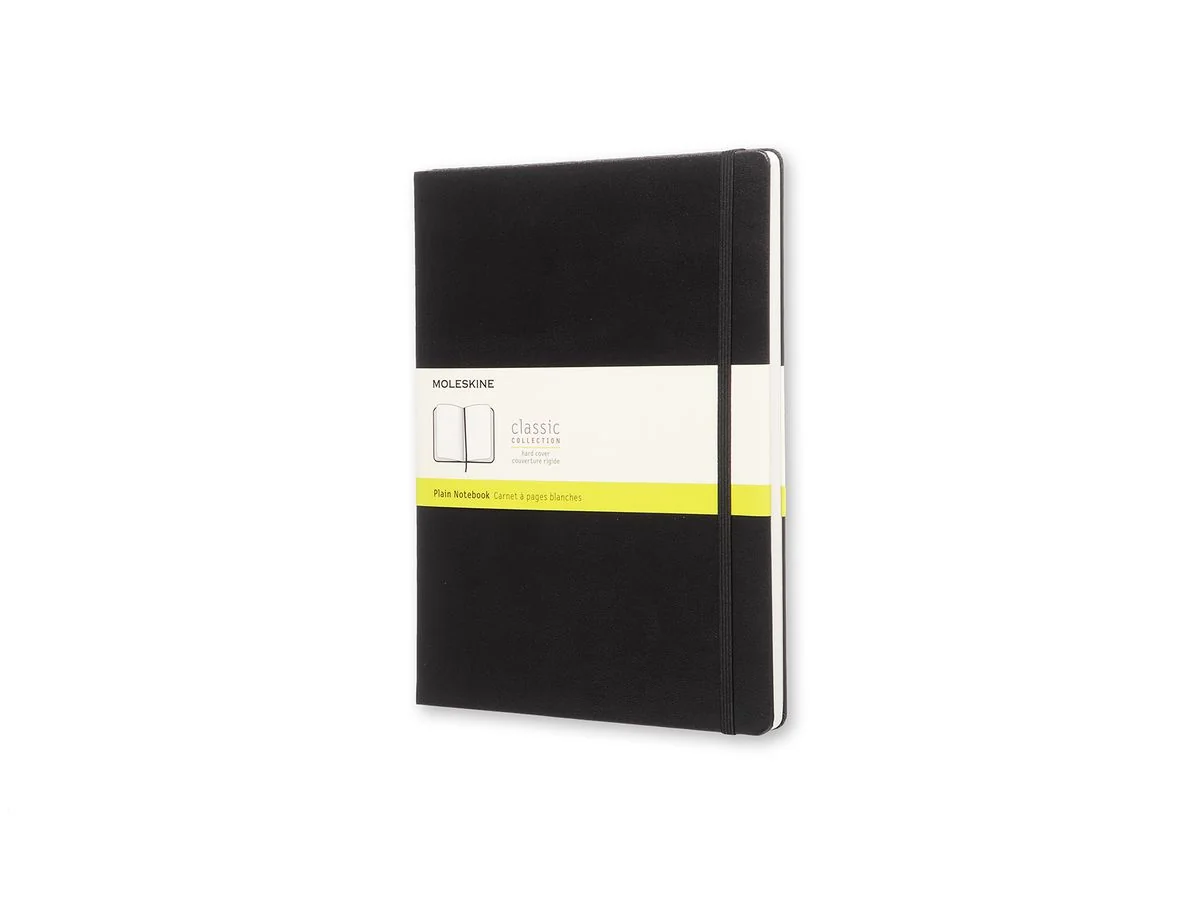 MOLESKINE Notizbuch, XL, blanko, Hardcover, schwarz (EAN: 8051272892710)