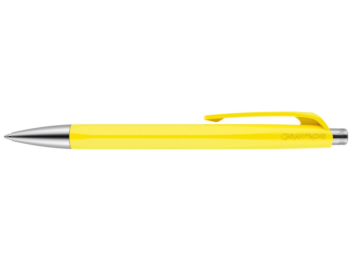 CARAN D'ACHE Druckkugelschreiber 888 INFINITE, zitronengelb (EAN: 7630002331432)