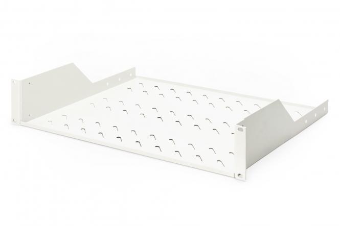 DIGITUS 19" Fachboden, 2 HE, Festeinbau, Tiefe: 370 mm (EAN: 4016032275091)