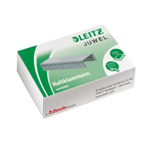 LEITZ Heftklammern JUWEL, verzinkt, 4 mm (EAN: 4002432396689)