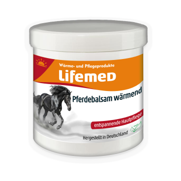 Lifemed Pferdebalsam, wärmend, 250 ml Tiegel (EAN: 4255802200158)
