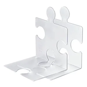 HAN Buchstütze PUZZLE, 2er Set, klar-transluzent (EAN: 4012473921214)