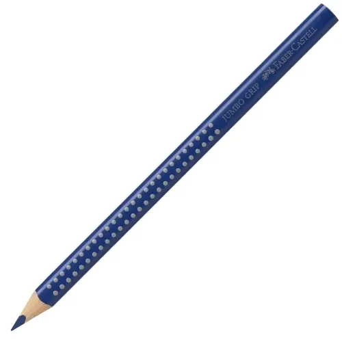 FABER-CASTELL Dreikant-Buntstift Jumbo GRIP, nachtblau (EAN: 4005401109518)